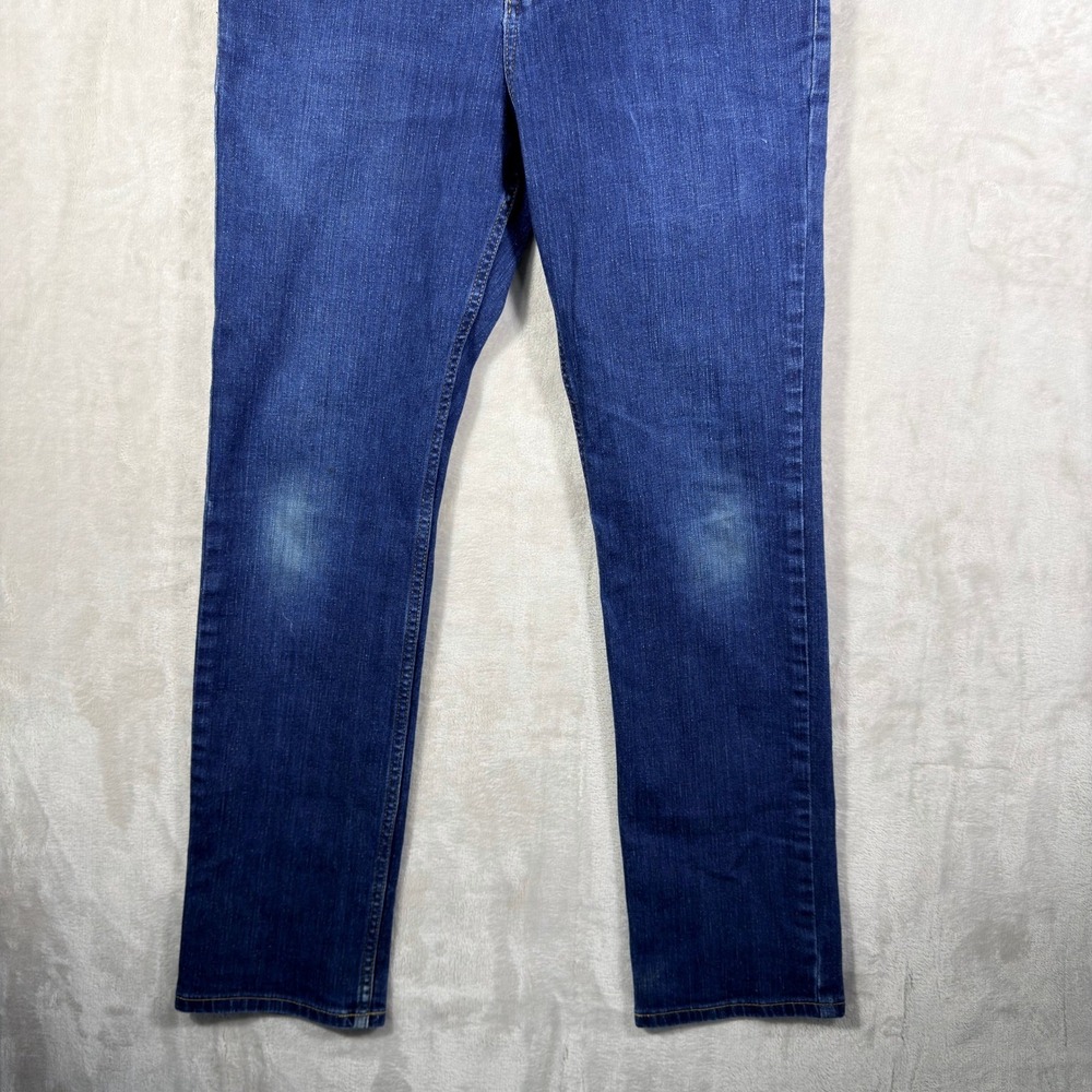 Carhartt Straight Fit Jeans Men 30x30 Blue Denim Rugged Workwear Gorpcore - Picture 2 of 8